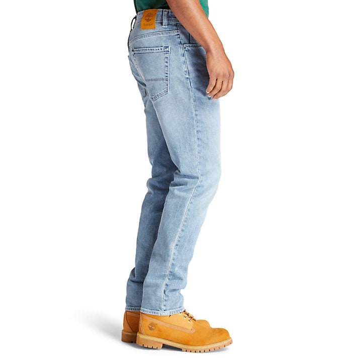 Blue jeans and timberland boots online